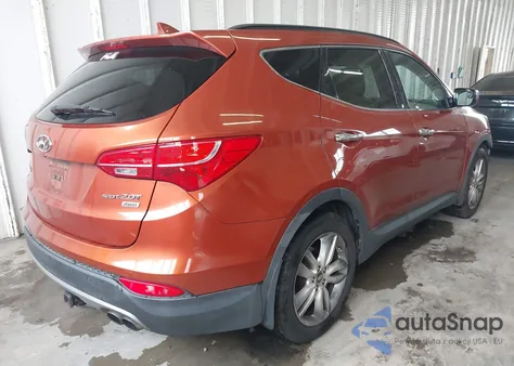 2013 Hyundai Santa Fe Sport 2.0T from USA, damaged, VIN 5XYZUDLAXDG018481